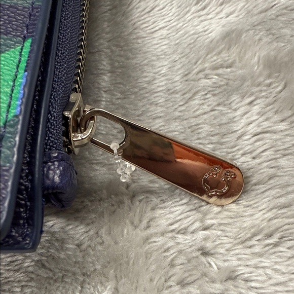 C. Wonder Blue and Green Geometric Wallet - Picture 9 of 9